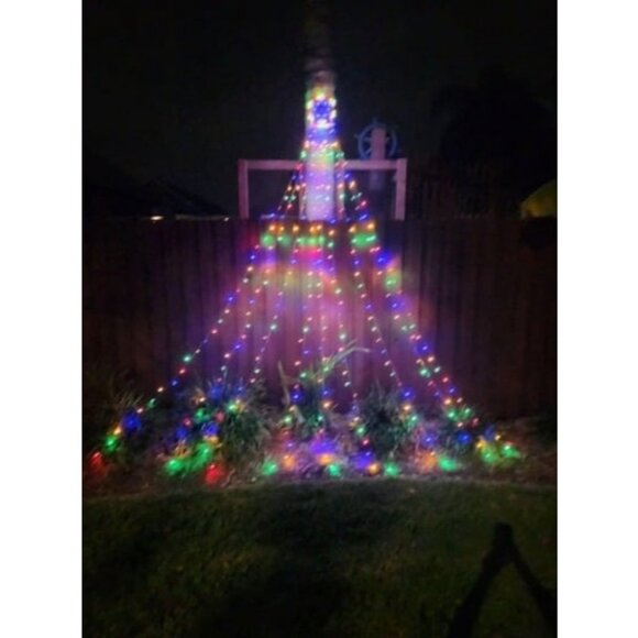 Color Changing Christmas Lights,Outdoor Dipper Star String Lights, 16.4Ft - Picture 1 of 2